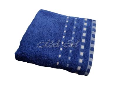 Хавлиени кърпи Луксозни хавлиени кърпи микропамук Хавлиена кърпа модел Мишел - цвят тъмно син